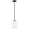 Access Lighting Seville, Pendant, Matte Black Finish, Clear Opal Glass 28109-MBL/CLOP - alternate 3